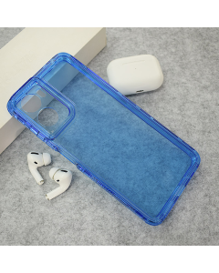 Maska za Motorola G06 Color Transparent plava