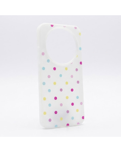 Maska za Honor Magic 8 Lite/ X9d Candy Dots bela