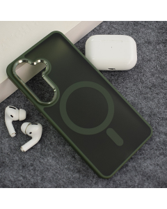 Maska za Samsung S26 Plus/ S946B Mag Case Candy Shield tamno zelena