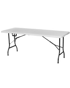 SAVACOOP Sklopivi baštenski sto plastični 180cm, bela - 62343