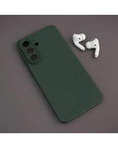 Maska za Samsung A57/ A576B Carbon fiber zelena