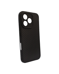 Maska za Honor 600 Lite Carbon fiber crna