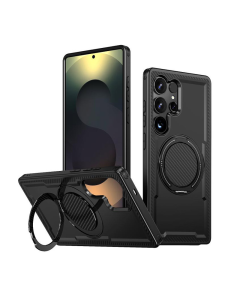 Maska za Samsung S26 Ultra/ S948B Mag Case Ring Armor crna