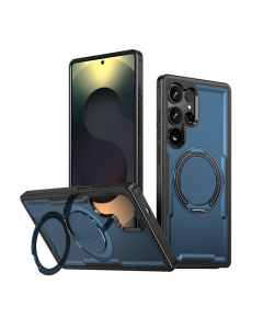 Maska za Samsung S26 Ultra/ S948B Mag Case Ring Armor plava