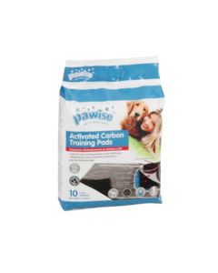 PAWISE Upijajuće higijenske prostirke za pse ugljenik 60x60cm 10kom - 11453