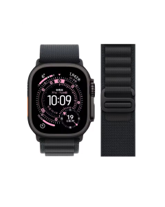Narukvica za Apple Watch Ultra Strap Alpine Loop  Titanium 42/ 44/ 45/ 49 mm L black