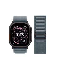 Narukvica za Apple Watch Ultra Strap Alpine Loop  Titanium 42/ 44/ 45/ 49 mm L Light blue