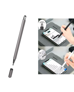 Olovka za touch screen 708 2u1 univerzalna tamno siva