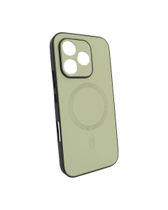 Maska za Honor 600 Lite Mag Case Smooth Leather zelena