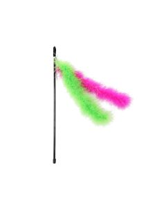 PAWISE Igračka za mačke Pecaljka sa perjem 45cm - 28093-1