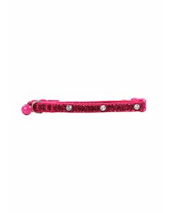 PAWISE Ogrlica za mačke 30cm, roze sa cirkonima - 28011-1