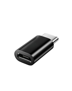 Adapter Type-C muski na Micro USB zenski crni