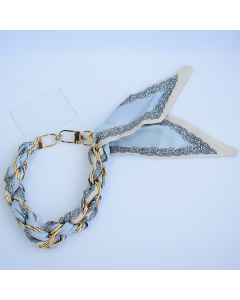 Traka oko ruke Elegant twist plava