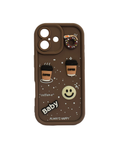 Maska za iPhone 17 braon Sweet Coffe