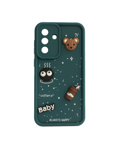 Maska za Samsung A17 5G/ A175F tirkiz Sweet Coffe zelena