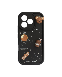 Maska za Honor 600 Lite Sweet Coffe crna