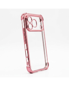 Maska za Honor 600 Pro Electroplated pink