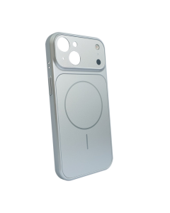 Maska za iPhone 15 Mag Case ColorLoop srebrna