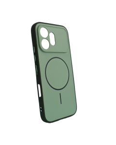 Maska za Honor 600 Mag Case Matte Line zelena