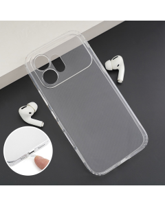 Maska za Honor 600 Skin Silikon with pluggy transparent