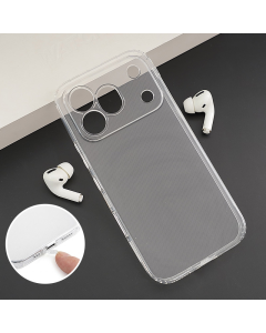 Maska za Honor 600 Pro Skin Silikon with pluggy transparent