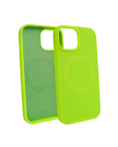 Maska za iPhone 15 neon Summer color Mag Case zelena