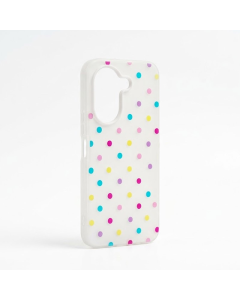 Maska za Honor X7e Candy Dots bela