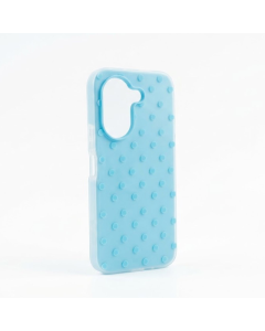 Maska za Honor X7e Candy Dots plava