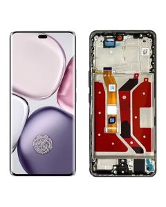 LCD za Honor Magic 7 Lite + touch screen + frame Black (OLED) CHO