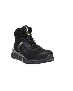 NO RISK Radna cipela-patika duboka Black Tiger S3 ESD SRC, crna - 6288536