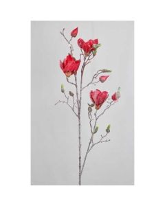 Novogodišnja dekoracija, cvet svilena Magnolija - 62899600