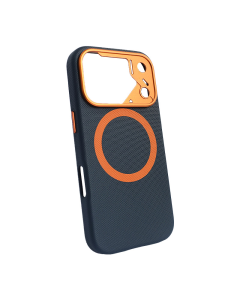 Maska za iPhone 17 Pro Max Mag Case Tech Woven tamno plava