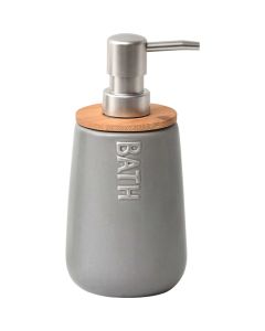 TENDANCE Dozer Dolomit 18,7x8,3cm keramika/bambus siva