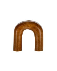 EGLO Dekorativna drvena vaza 15x7.5x15cm Melobody