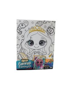 MILLATOYS Kreativni set Slika na platnu Girl glitter ss-24-001 - 63-71360