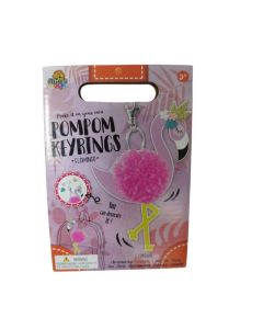 MILLATOYS Kreativni set Napravi svoj privezak za ključeve pompom Flamingo ss-19-6006 - 63-71370