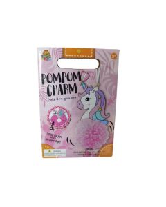 MILLATOYS Kreativni set Napravi svoj privezak za ključeve pompom Unicorn ss-19-6001 - 63-71371