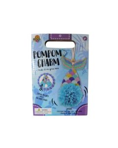 MILLATOYS Kreativni set Napravi svoj privezak za ključeve pompom Mermaid ss-19-6003 - 63-71372