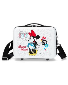 MINNIE ENJOY THE DAY dečiji neseser - bela