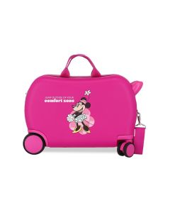 MINNIE COMFORT ZONE dečiji kofer na točkićima - pink
