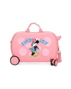 MINNIE FIND YOUR JOY dečiji kofer na točkićima - pink