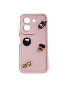 Maska za Honor X7e Sweet Coffe roze
