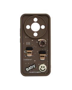 Maska za Honor Magic 8 Lite/ X9d braon Sweet Coffe