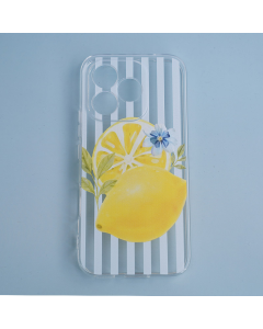 Maska za Honor 600 Lite Sunny Citrus Print Summer Vibe