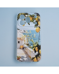Maska za Honor 600 Pro Sunny Citrus Print Summer Vibe