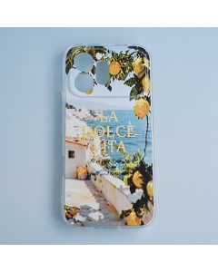 Maska za Honor 600 La Dolce Vita Print Summer Vibe