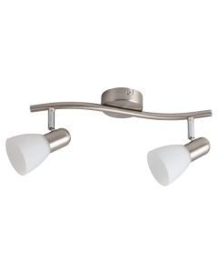 Rabalux Spot rasveta Soma E14 2x MAX 40W brušeni hrom (6302) - 6302