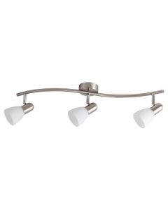 Rabalux Spot rasveta Soma E14 3x MAX 40W brušeni hrom (6303) - 6303