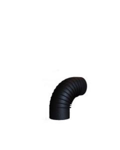 MBS Dimno koleno crno Fi 80 - 04129