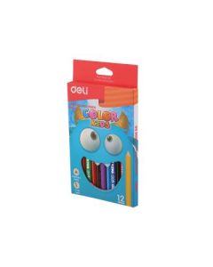 DELI Drvene bojice trougaone jumbo 1/12 - 630946